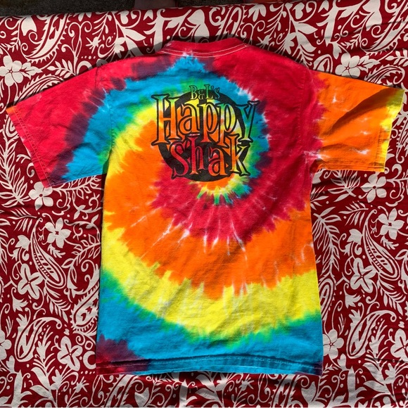 B & L’s Happy Shak Classic Tie Dye Tee 🌈 Gulf Shores, Alabama 🌈 circa 2006 - Picture 12 of 14